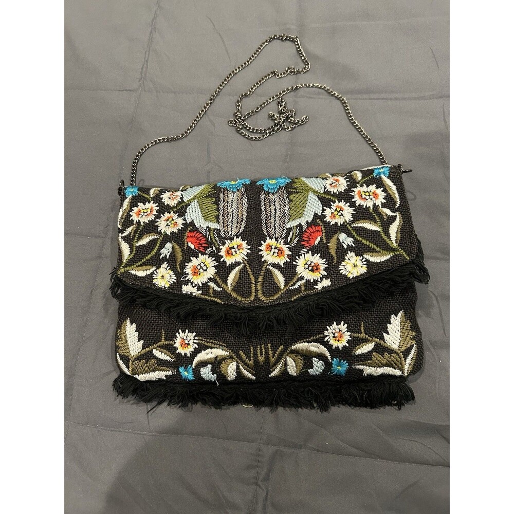 Sam Edelman Embroidered Envelope Clutch/Crossbody